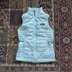 Patagonia Nano Puff Vest Women’s XS Chilled Blue